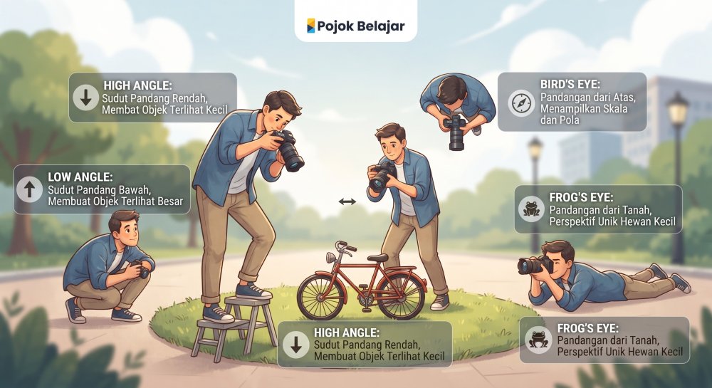 Pentingnya Angle dalam Fotografi: Mengubah Sudut Pandang Menjadi Karya Seni