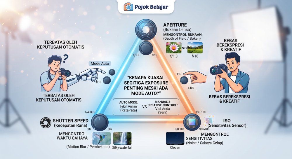 Menguasai Segitiga Exposure: Fondasi Utama Fotografer Yang Sering Diabaikan